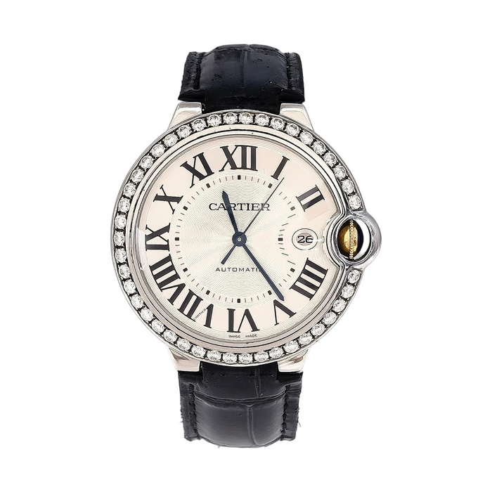 Cartier Ballon Bleu 42 mm, vue de face