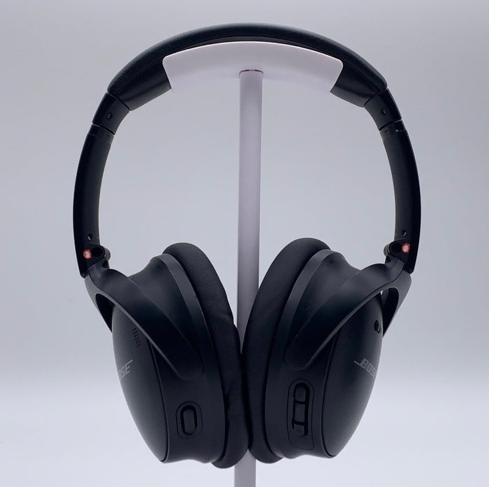 Casque Bose QuietComfort 45 noir, vue de face