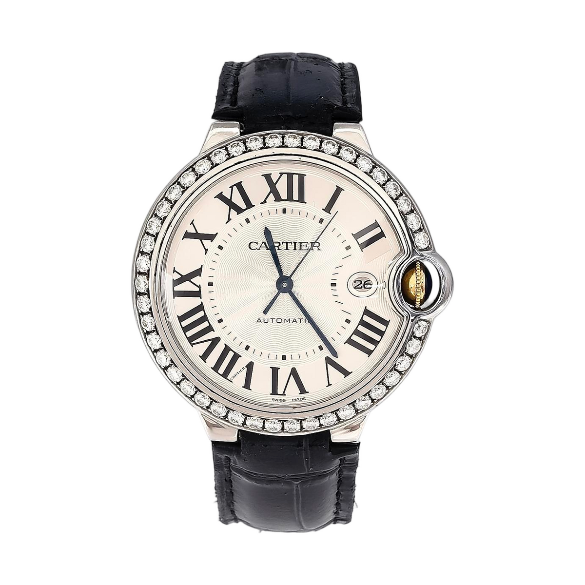 Cartier Ballon Bleu 42 mm, vue de face