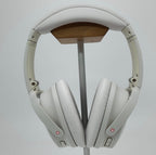 Casque Bose QuietComfort 45 blanc, vue de face